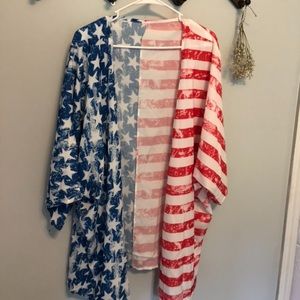 American Flag Kimono